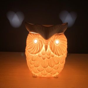 Scentsy Whoot Owl Wax Warmer  *Owl Glows* Full size